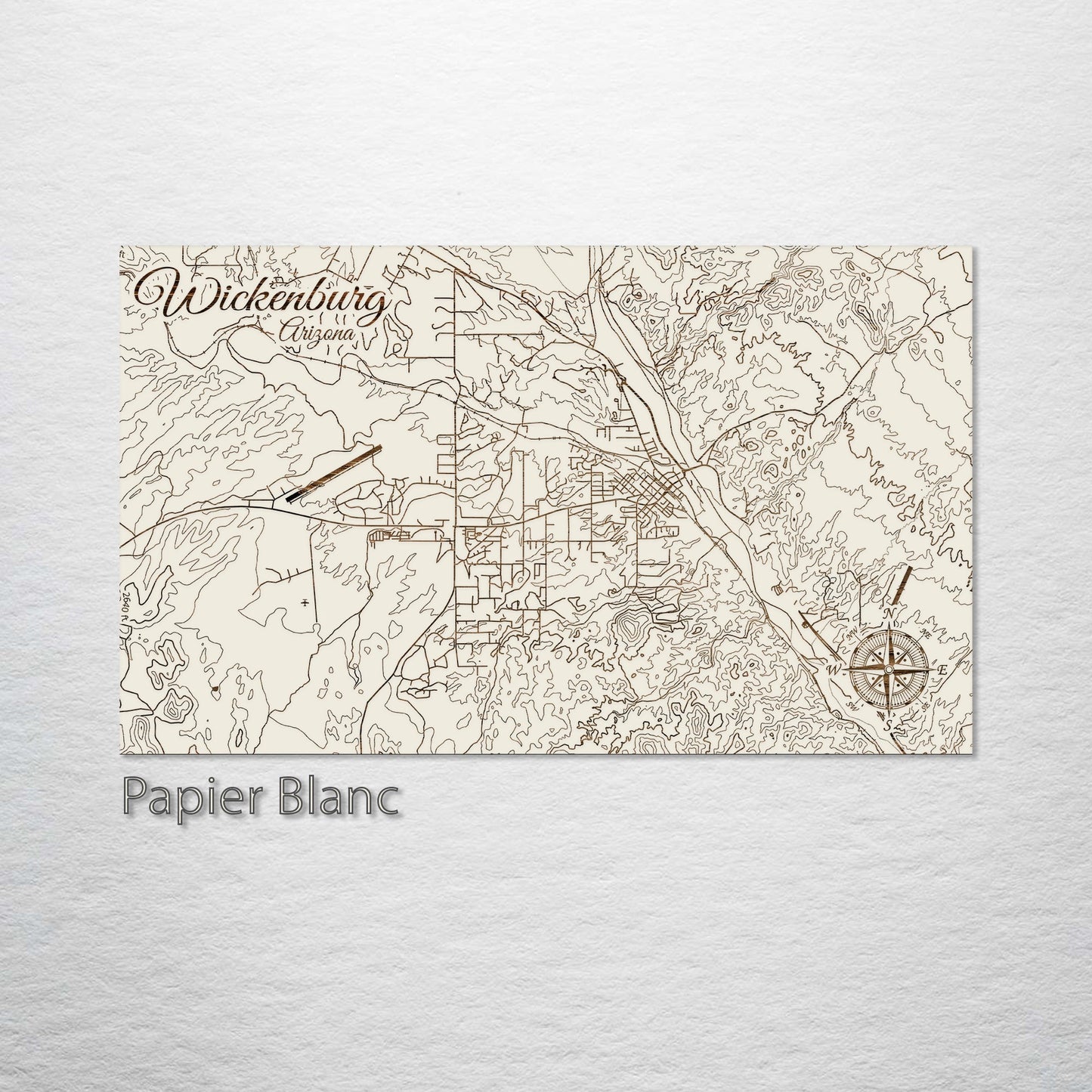 Wickenburg, Arizona Street Map