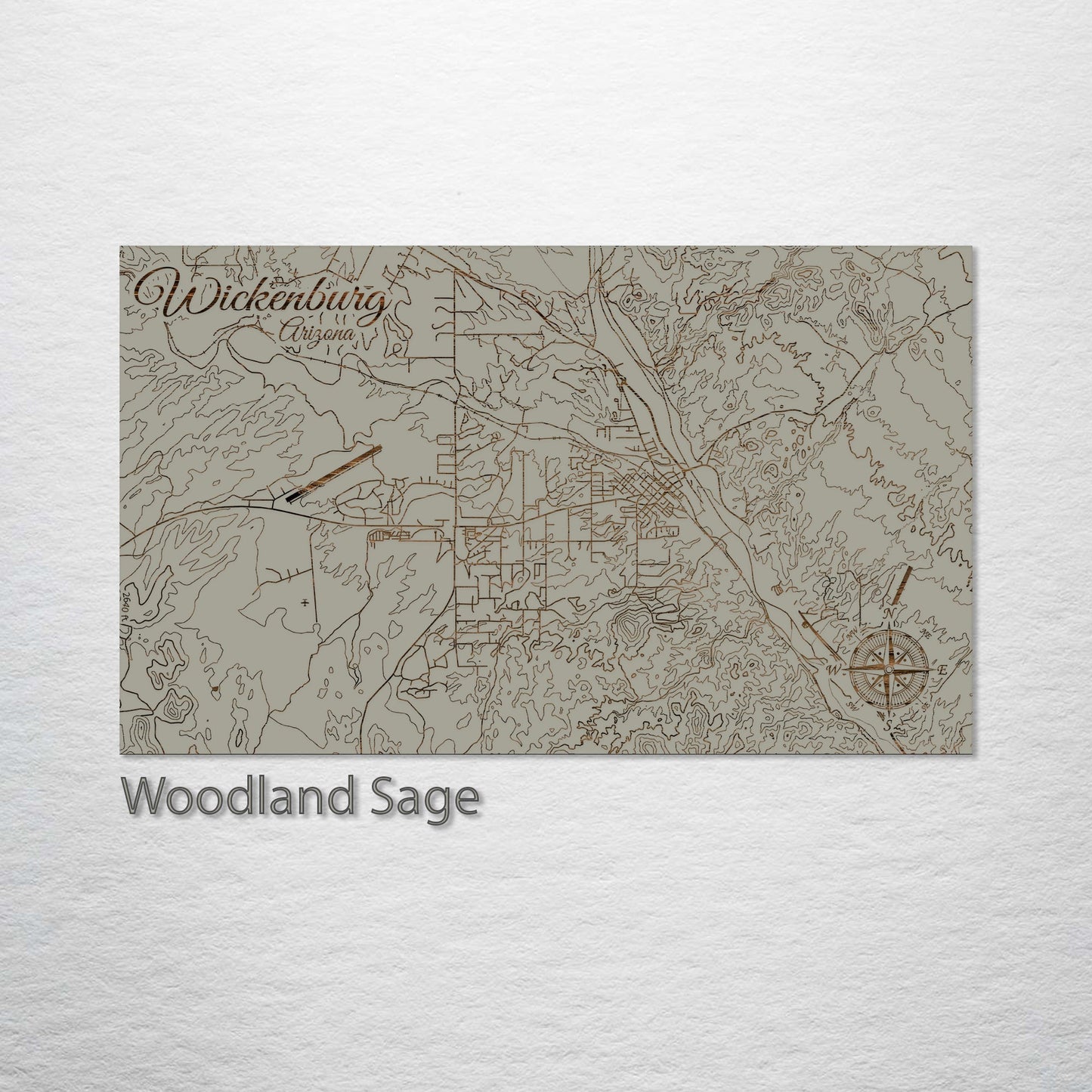 Wickenburg, Arizona Street Map