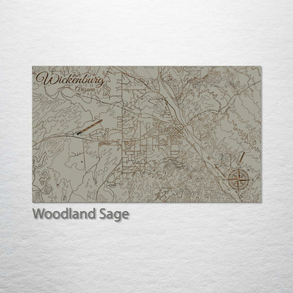 Wickenburg, Arizona Street Map