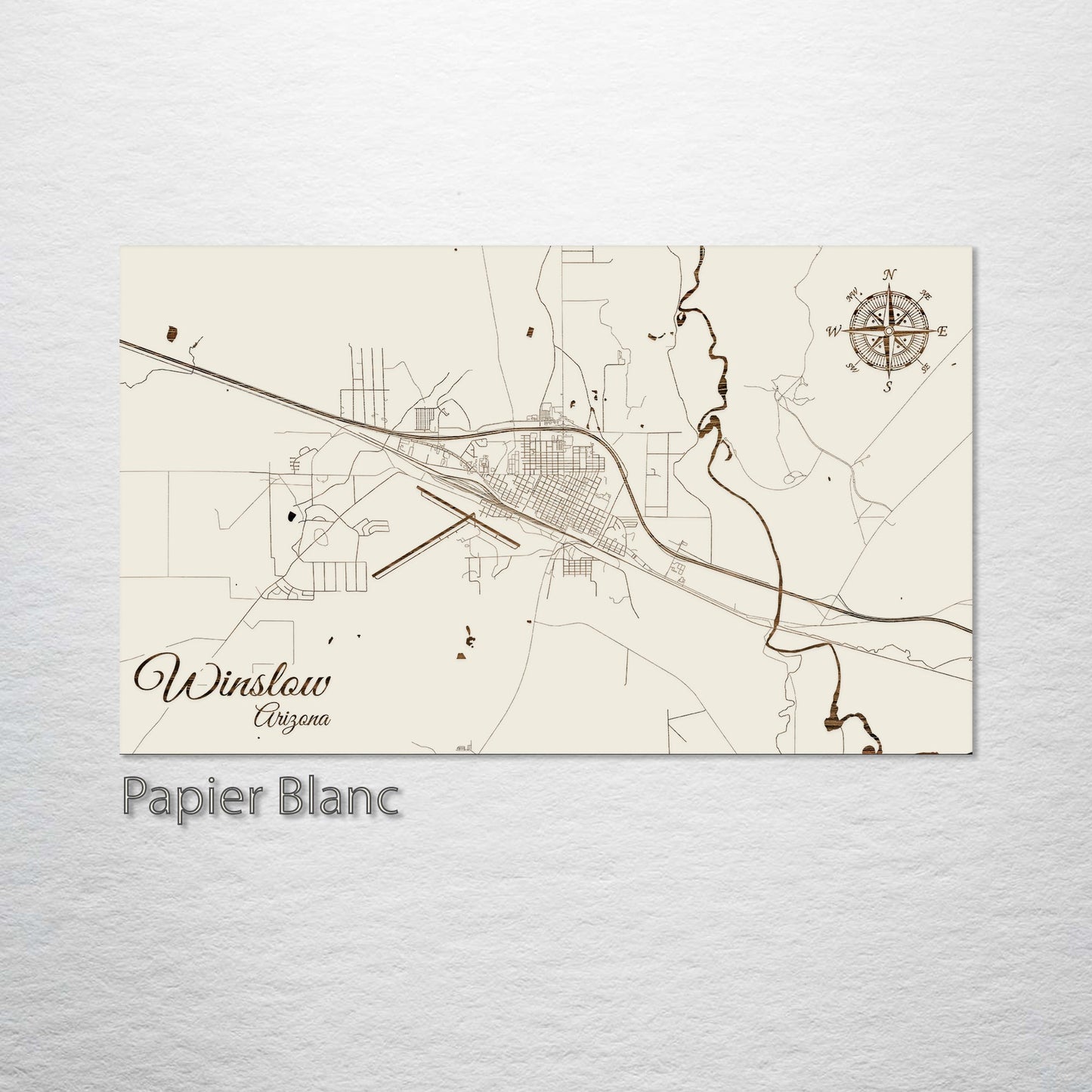 Winslow, Arizona Street Map