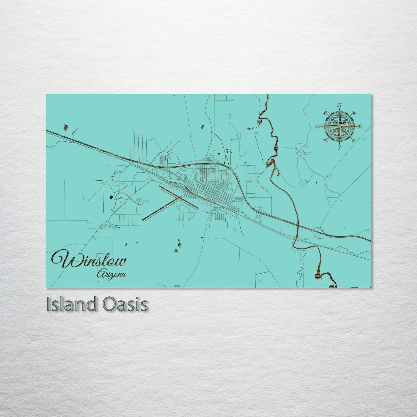 Winslow, Arizona Street Map