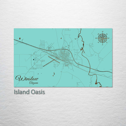 Winslow, Arizona Street Map