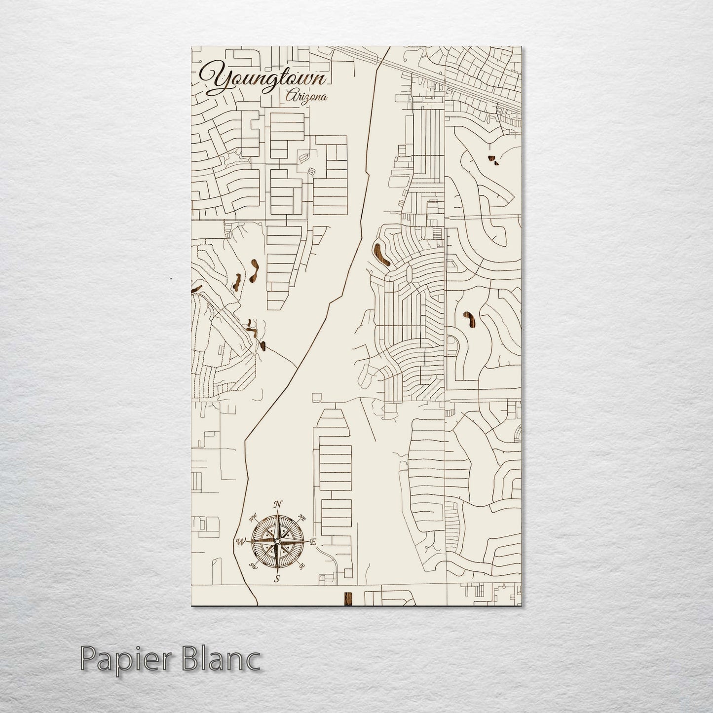 Youngtown, Arizona Street Map