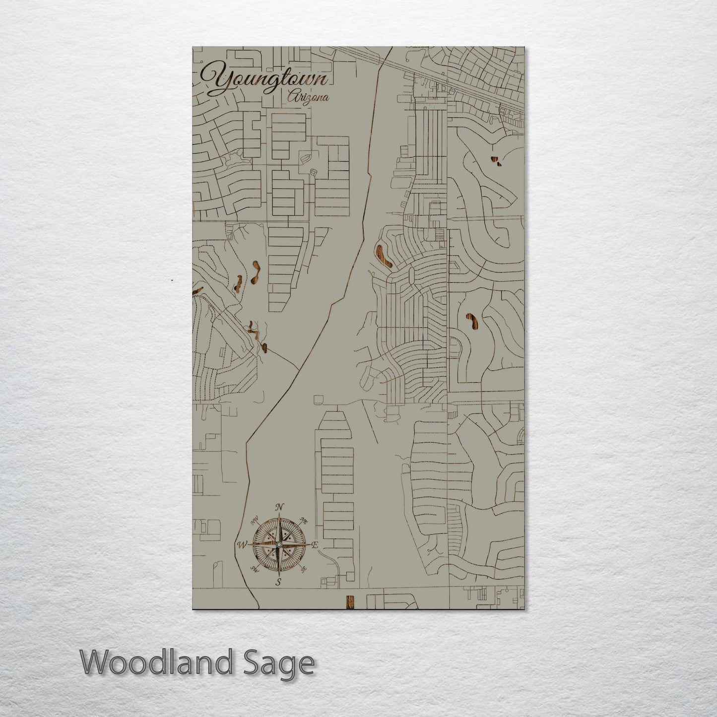 Youngtown, Arizona Street Map
