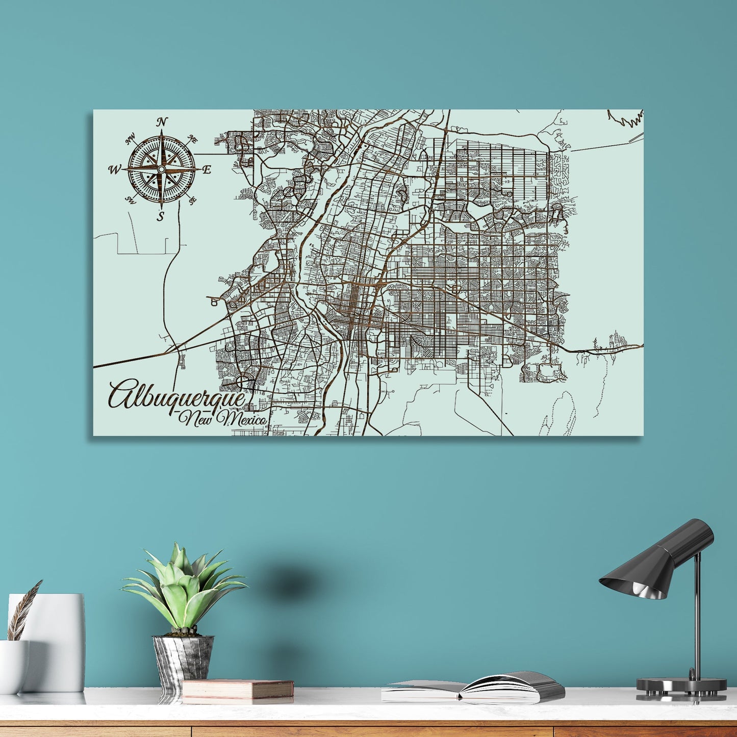 Albuquerque, New Mexico Street Map