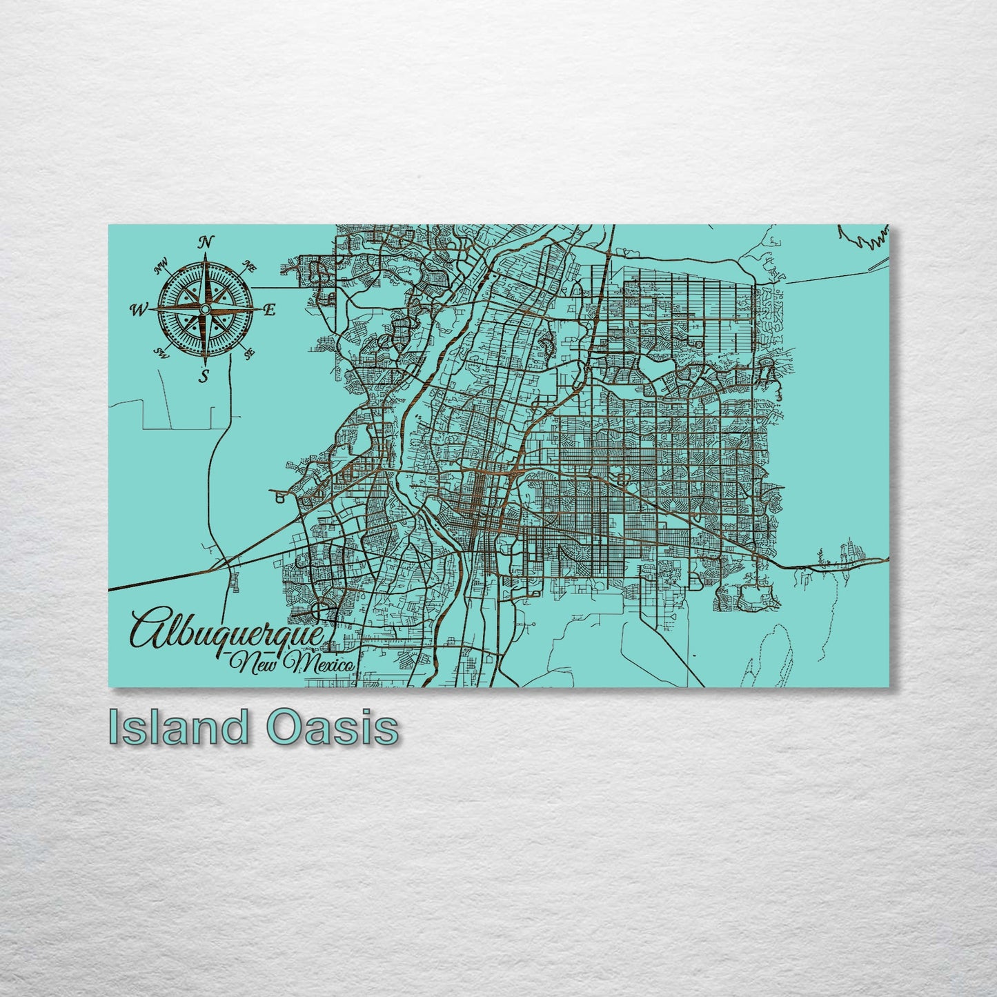 Albuquerque, New Mexico Street Map