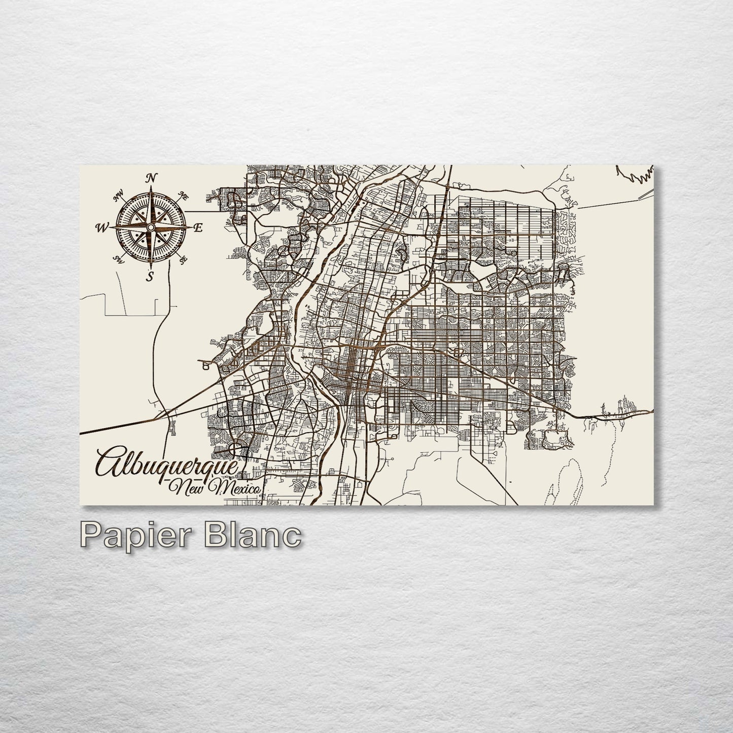 Albuquerque, New Mexico Street Map