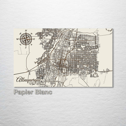 Albuquerque, New Mexico Street Map