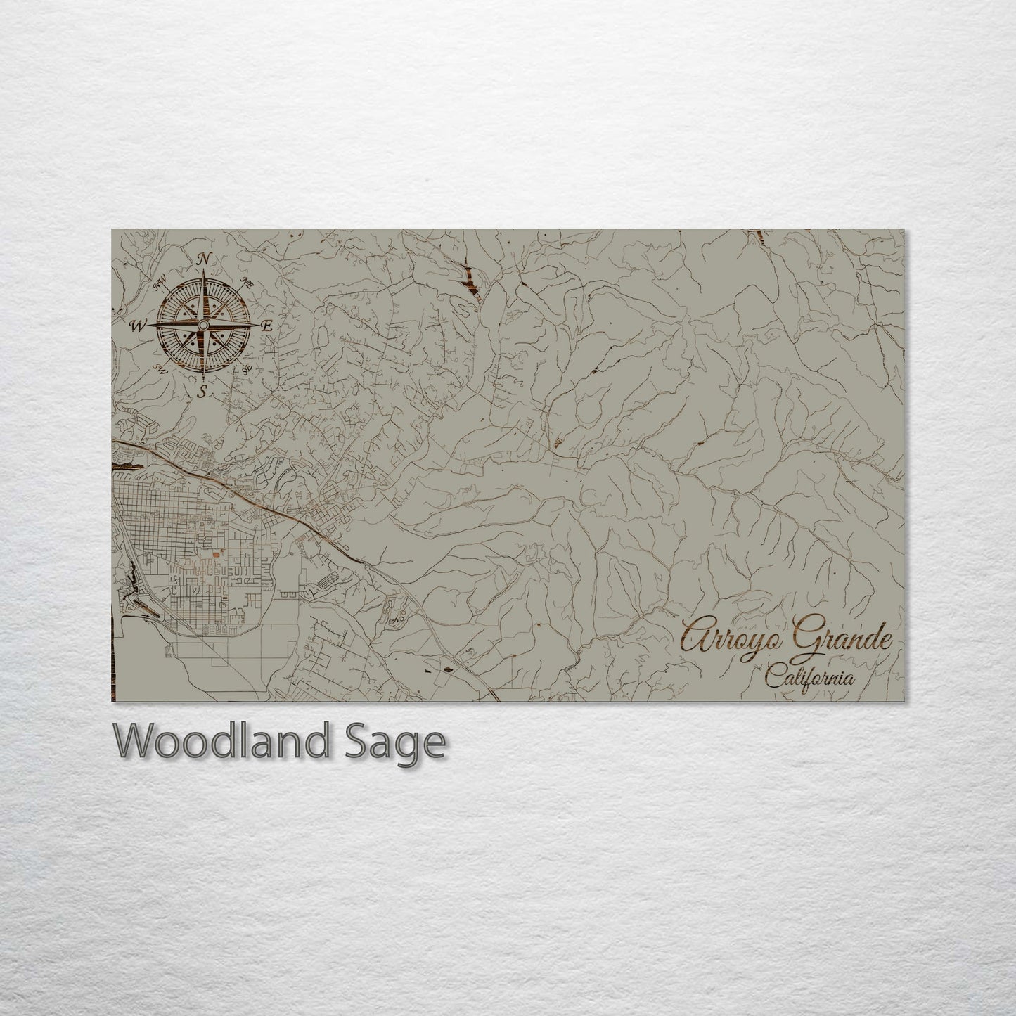 Arroyo Grande, California Street Map