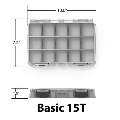 Buzbe Basic Utility Tackle Box