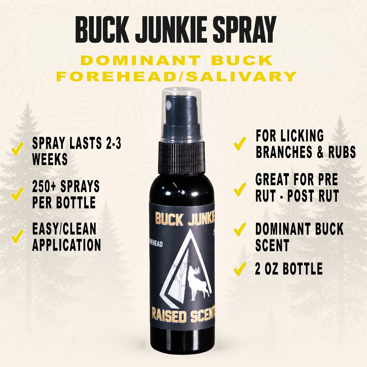 Buck Junkie | Buck Preorbital/Forehead/Salivary Glands