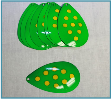 Bucktail Blades - Green
