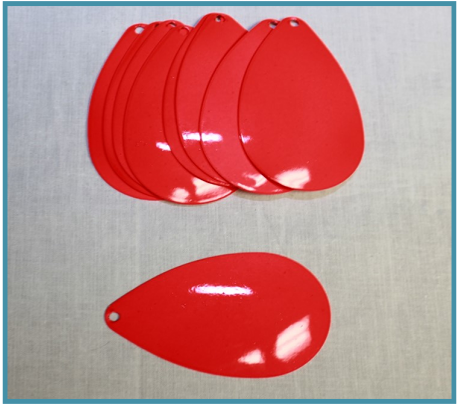 Bucktail Blades - Red
