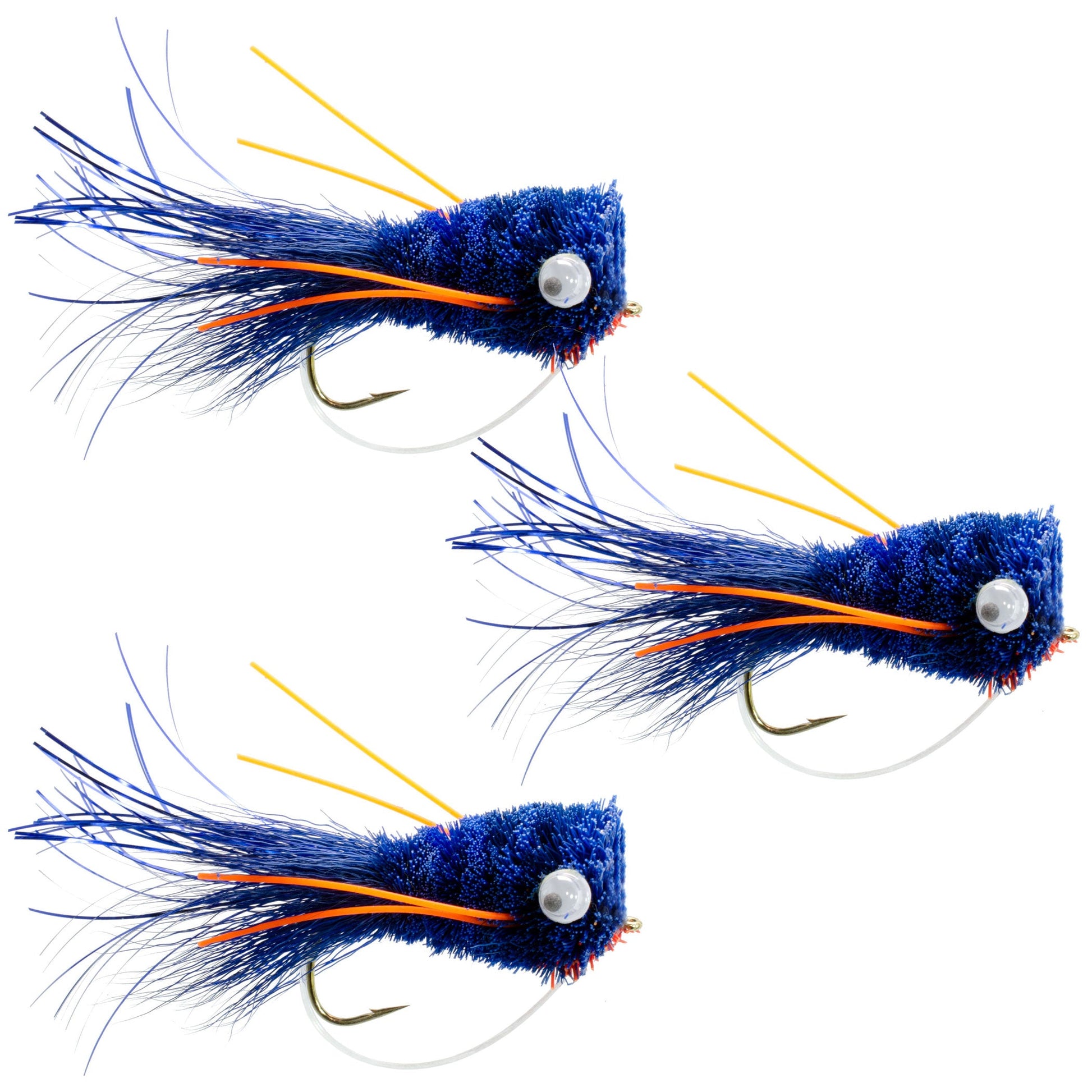 bass bug lure 3 Pack Bass Popper Size 6
