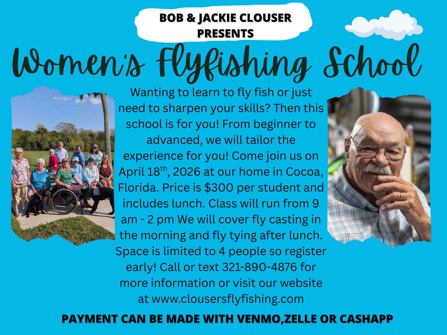 Women's Flyfishing School April 18, 2026