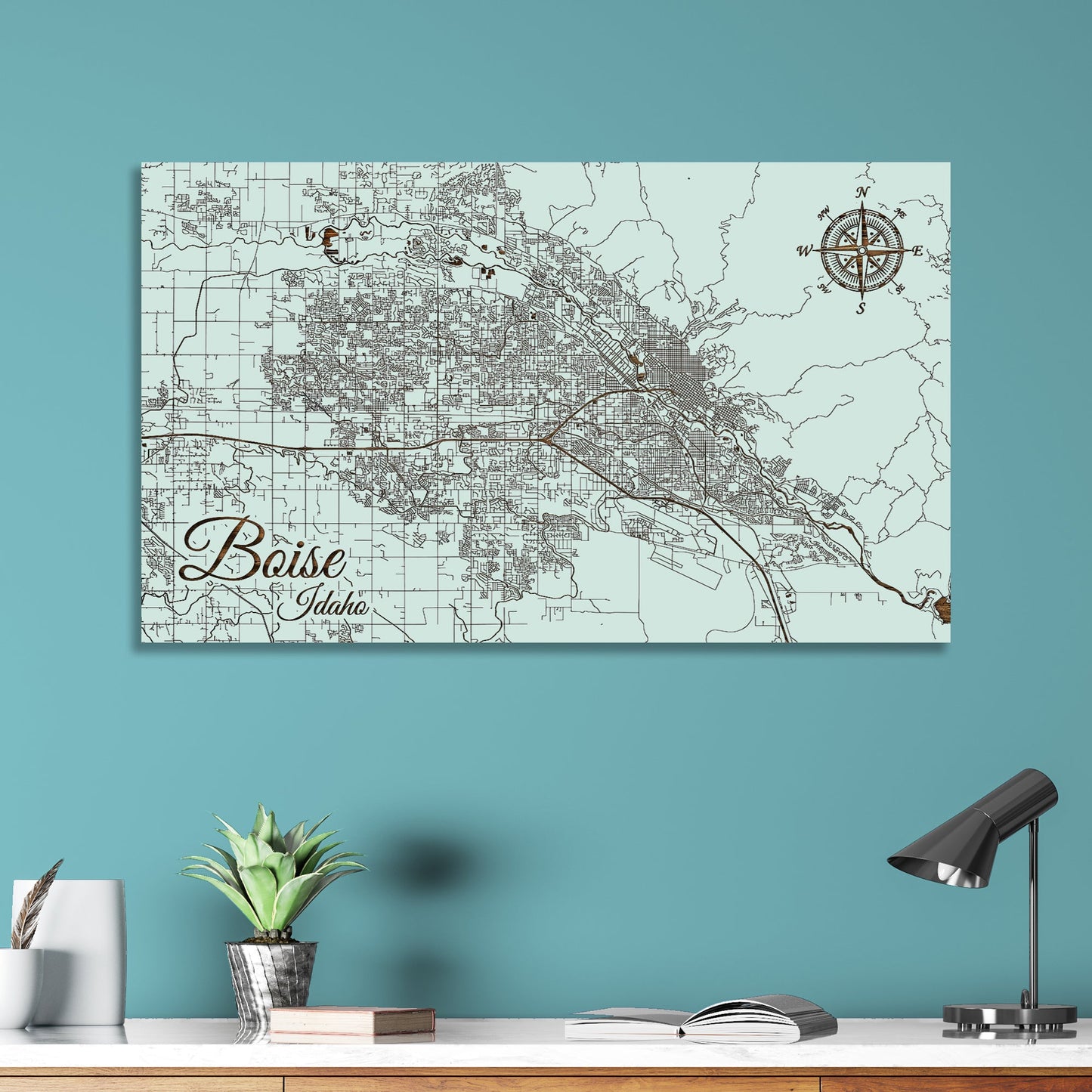 Boise, Idaho Street Map