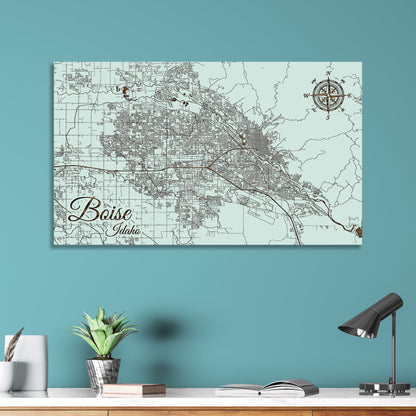 Boise, Idaho Street Map