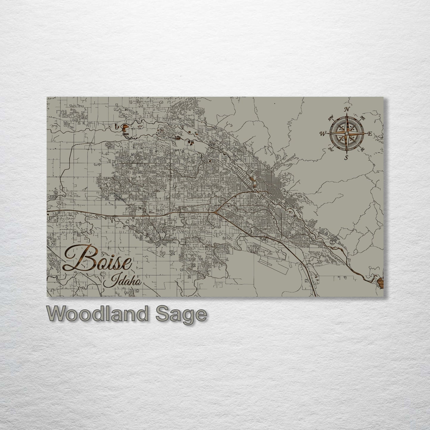 Boise, Idaho Street Map