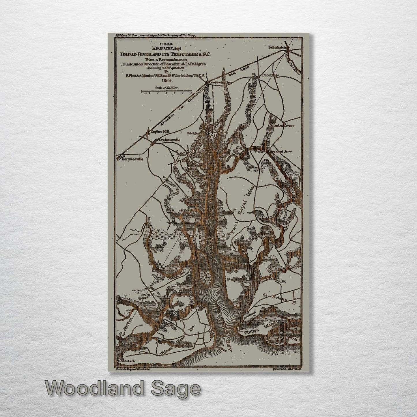 1864 Broad River and its Tributaries