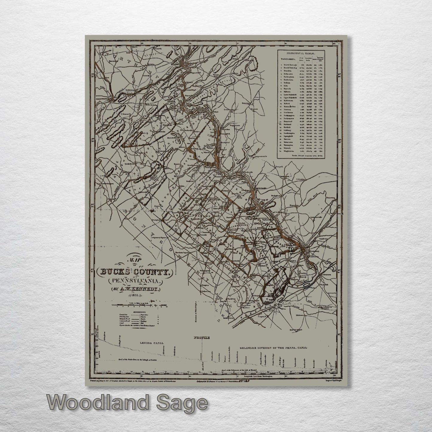 1831 Bucks County, Pennsylvania