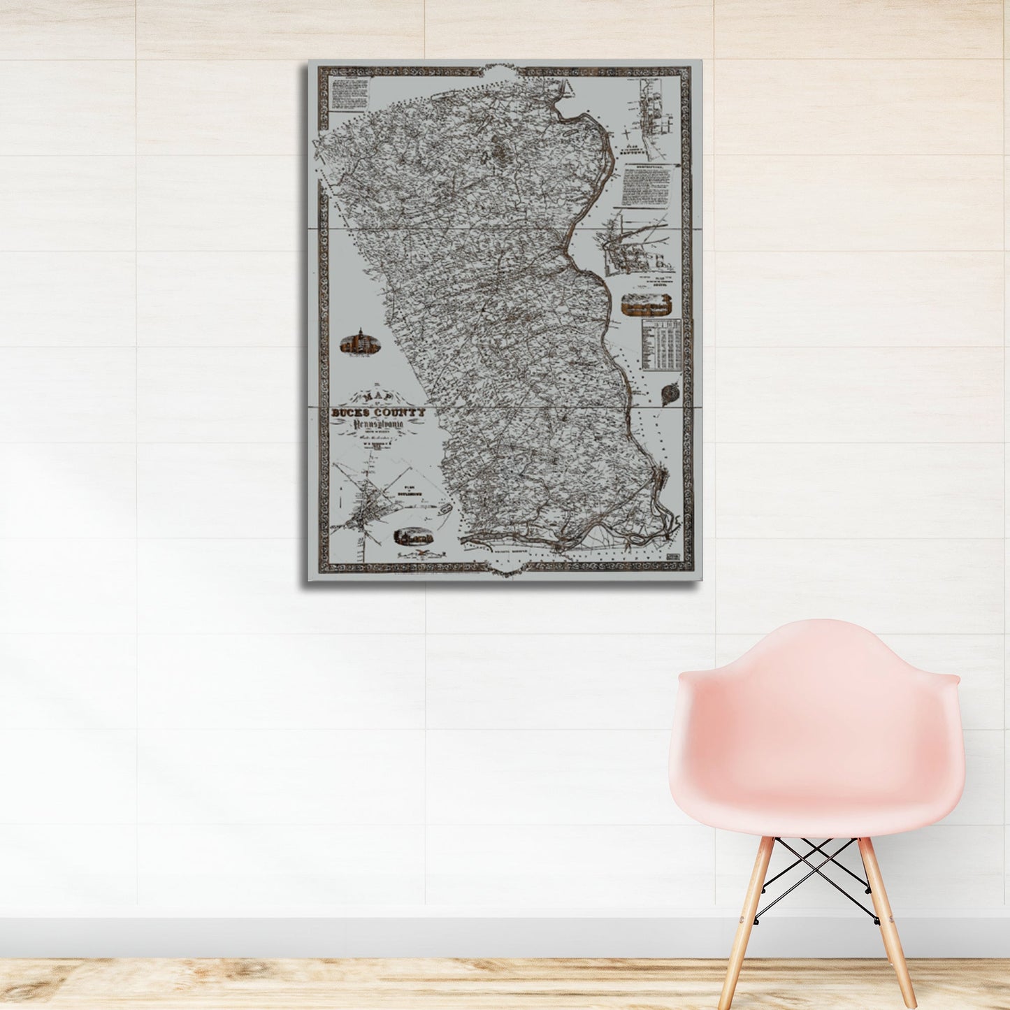 1850 Bucks County, Pennsylvania