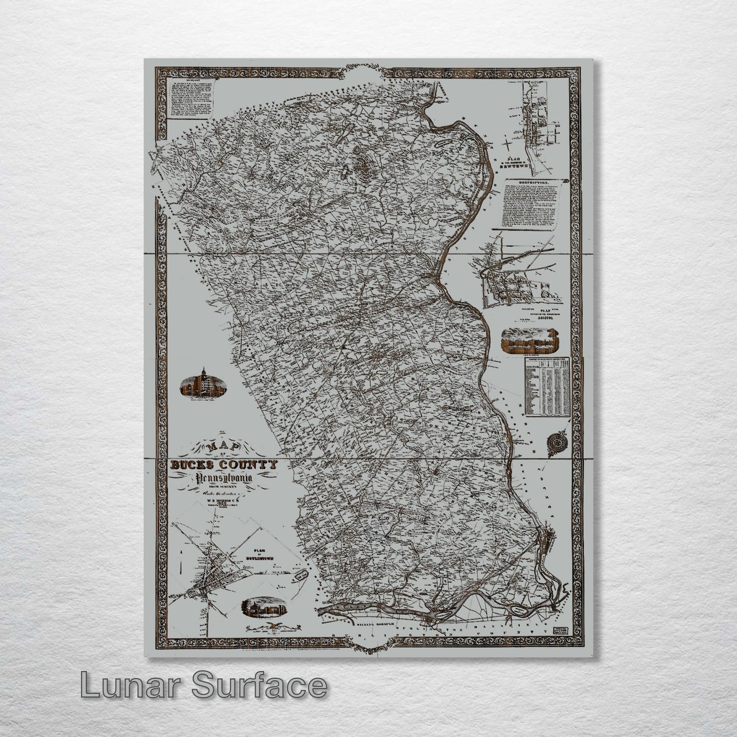 1850 Bucks County, Pennsylvania