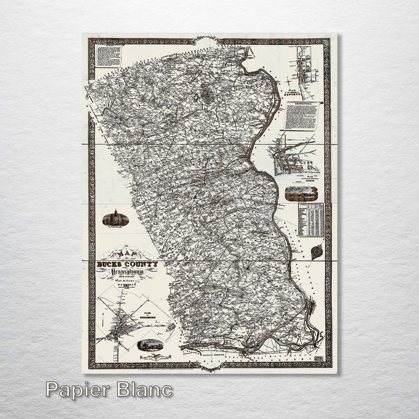 1850 Bucks County, Pennsylvania