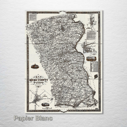 1850 Bucks County, Pennsylvania