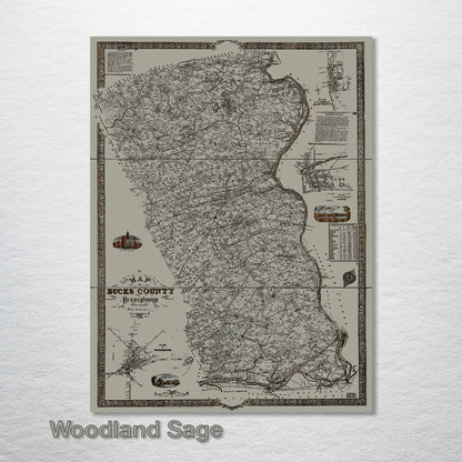 1850 Bucks County, Pennsylvania