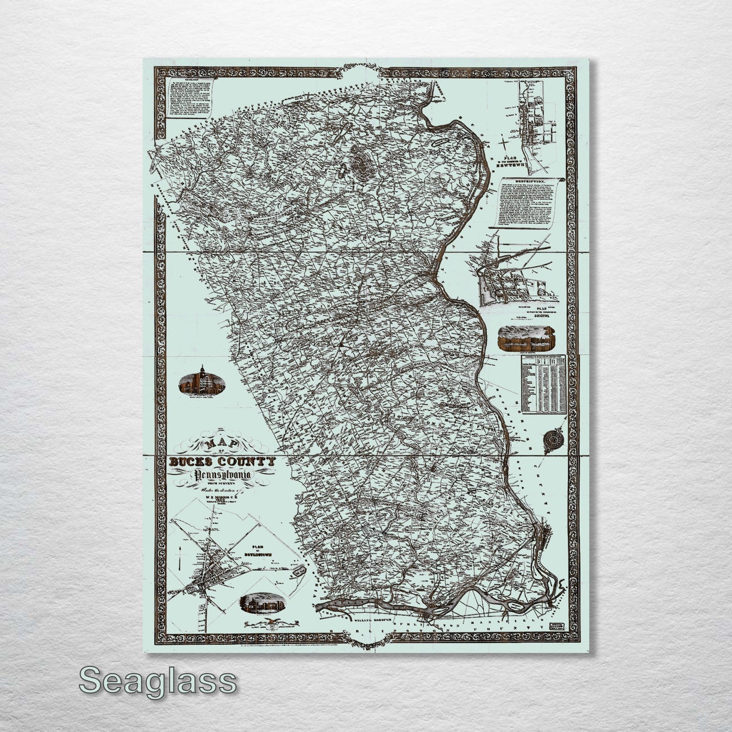 1850 Bucks County, Pennsylvania