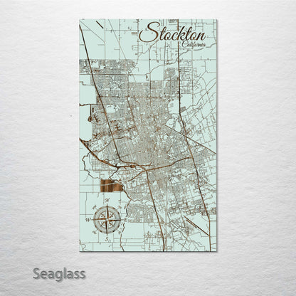 Stockton, California Street Map