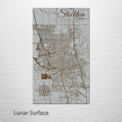 Stockton, California Street Map