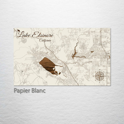 Lake Elsinore, California Street Map