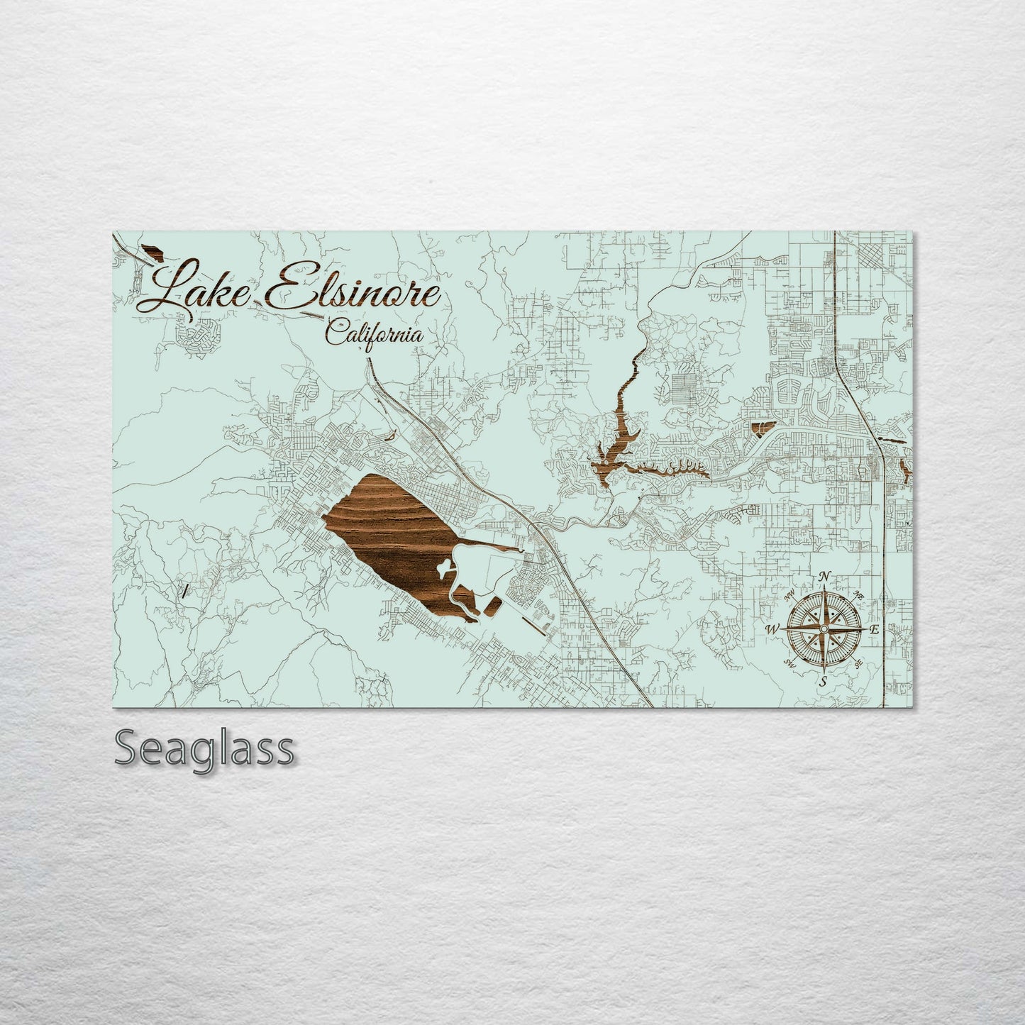 Lake Elsinore, California Street Map