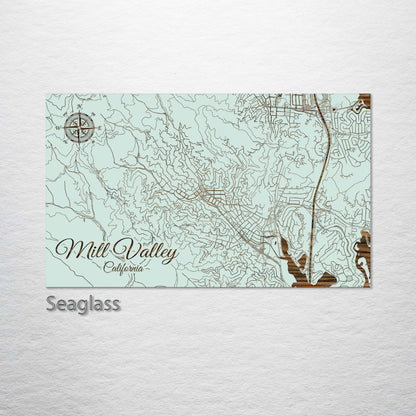 Mill Valley, California Street Map