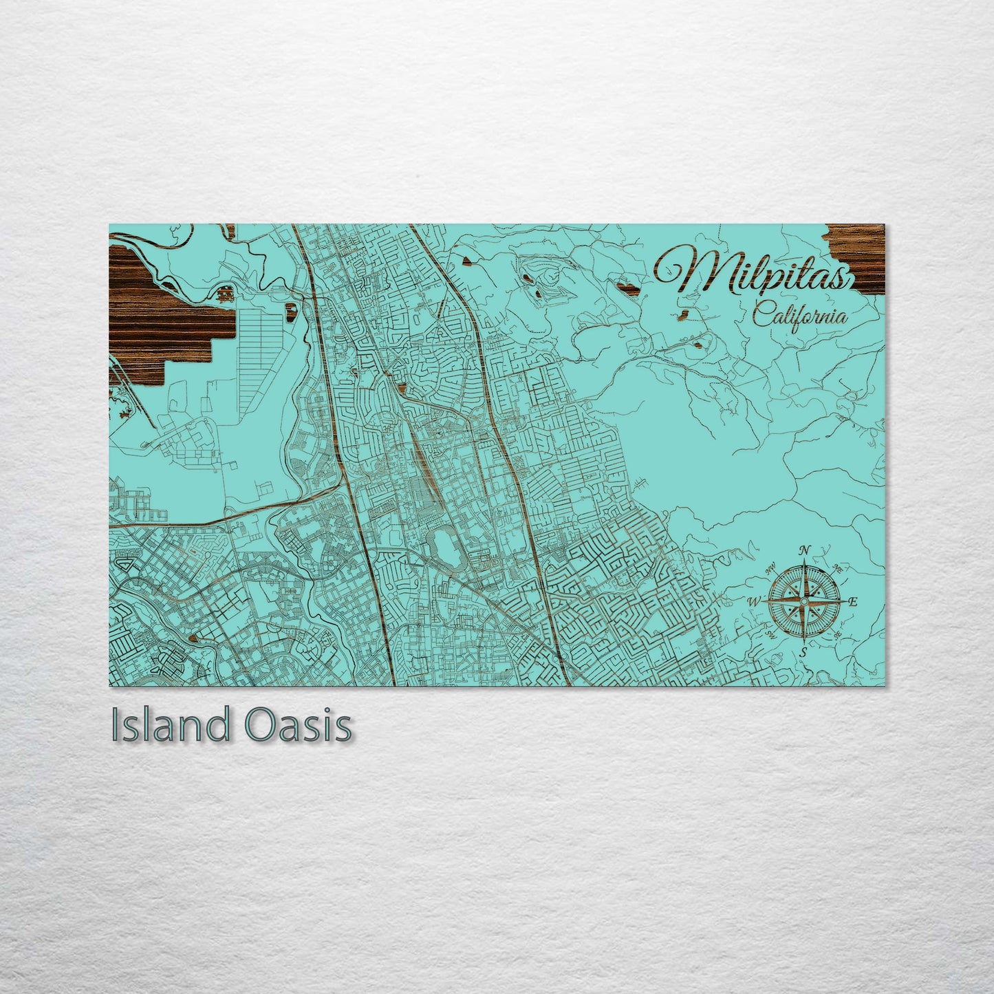 Milpitas, California Street Map