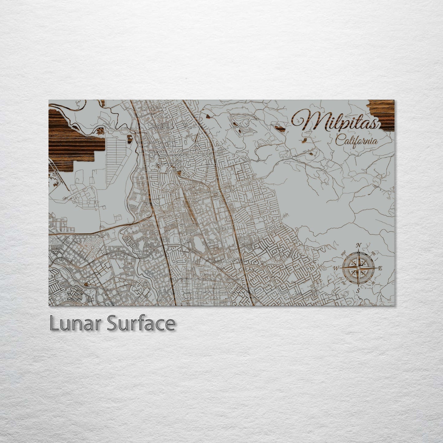 Milpitas, California Street Map