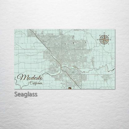 Modesto, California Street Map