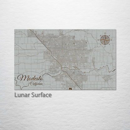 Modesto, California Street Map