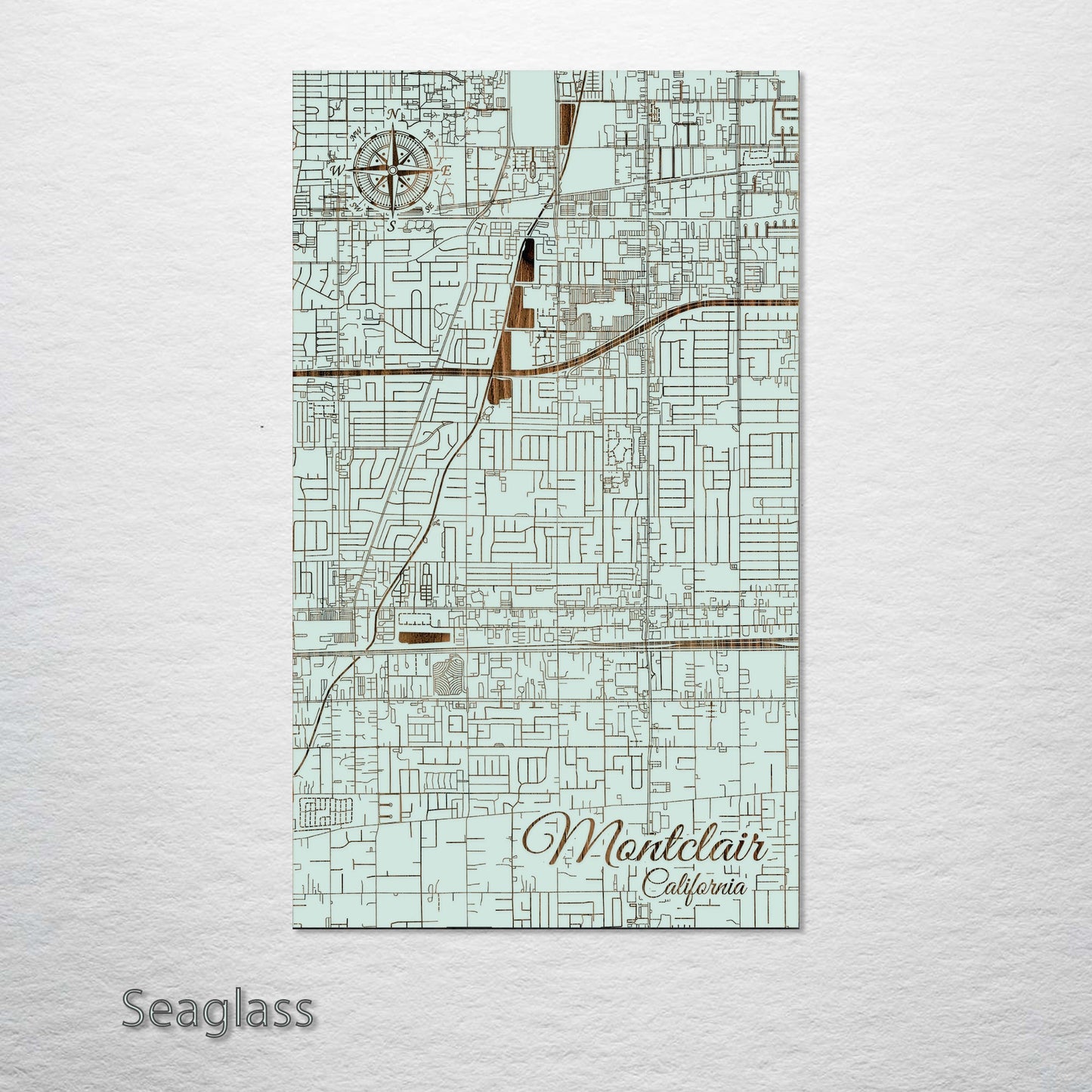 Montclair, California Street Map