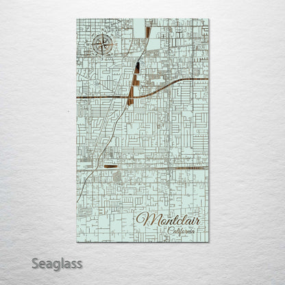 Montclair, California Street Map