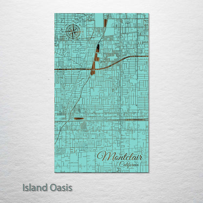 Montclair, California Street Map