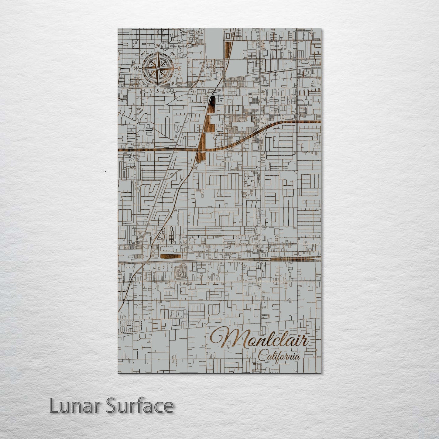 Montclair, California Street Map