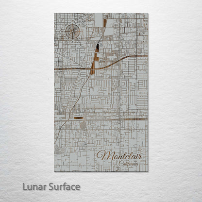 Montclair, California Street Map