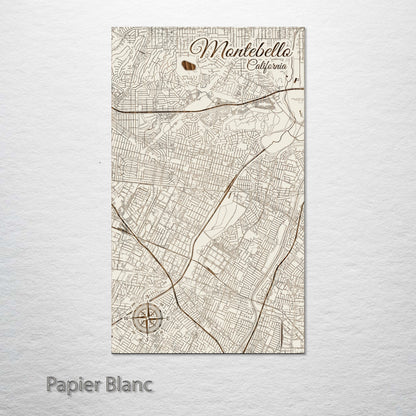 Montebello, California Street Map