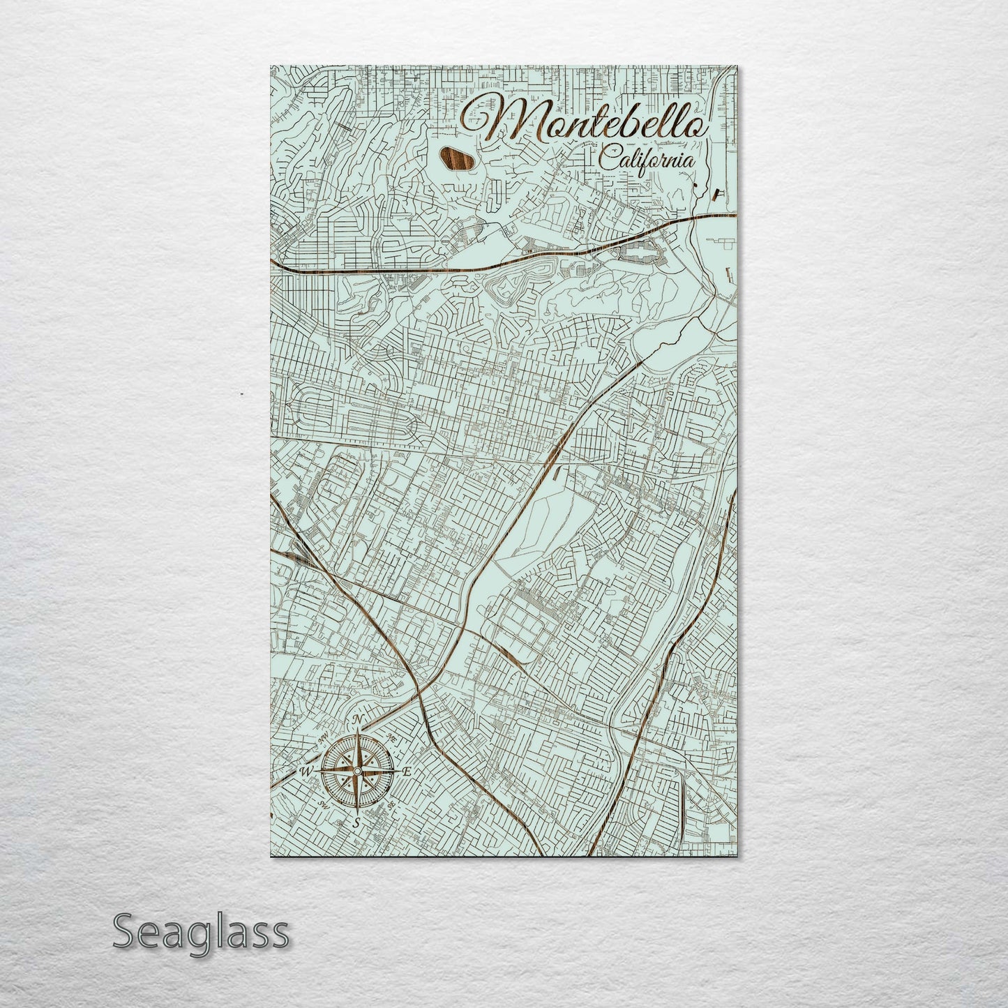 Montebello, California Street Map