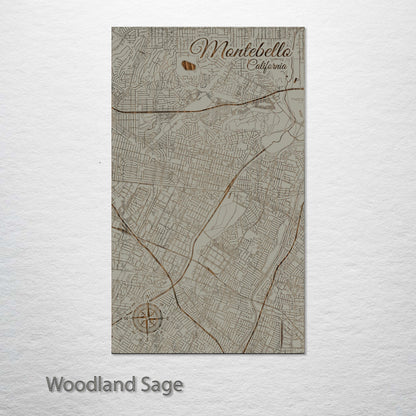 Montebello, California Street Map