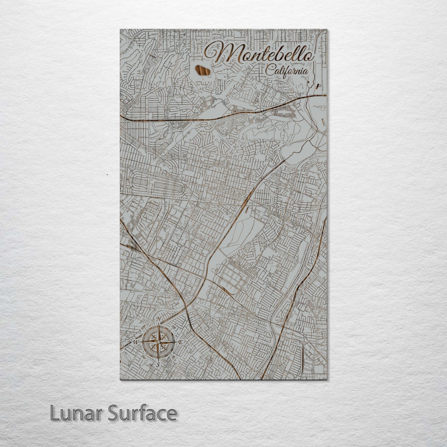 Montebello, California Street Map