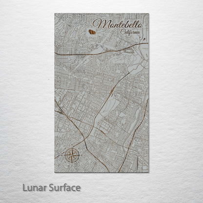 Montebello, California Street Map