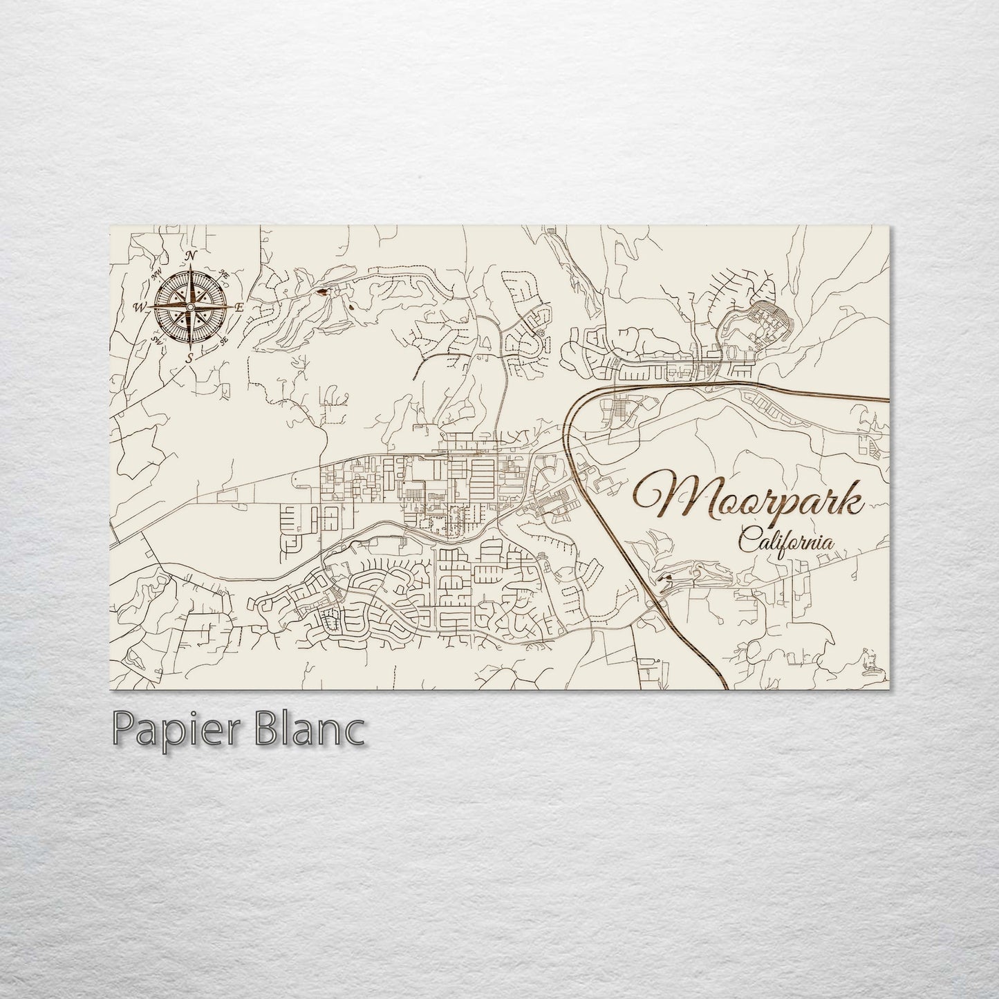 Moorpark, California Street Map